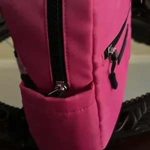 Tahari | Bags | Nwt Tahari Monroe Nylon Backpack In Hot Pink  display picture 1